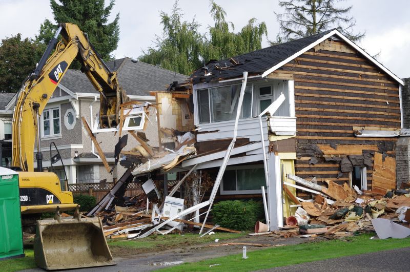 House Wrecking in Conroe, TX